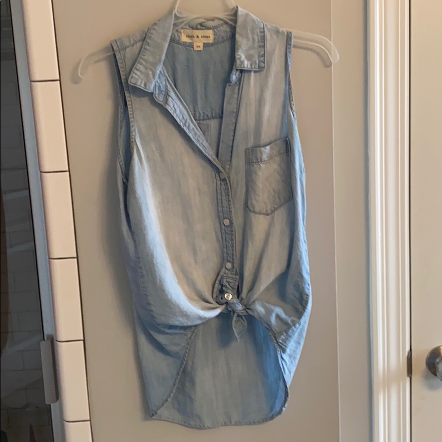 Cloth And Stone Denim Tank